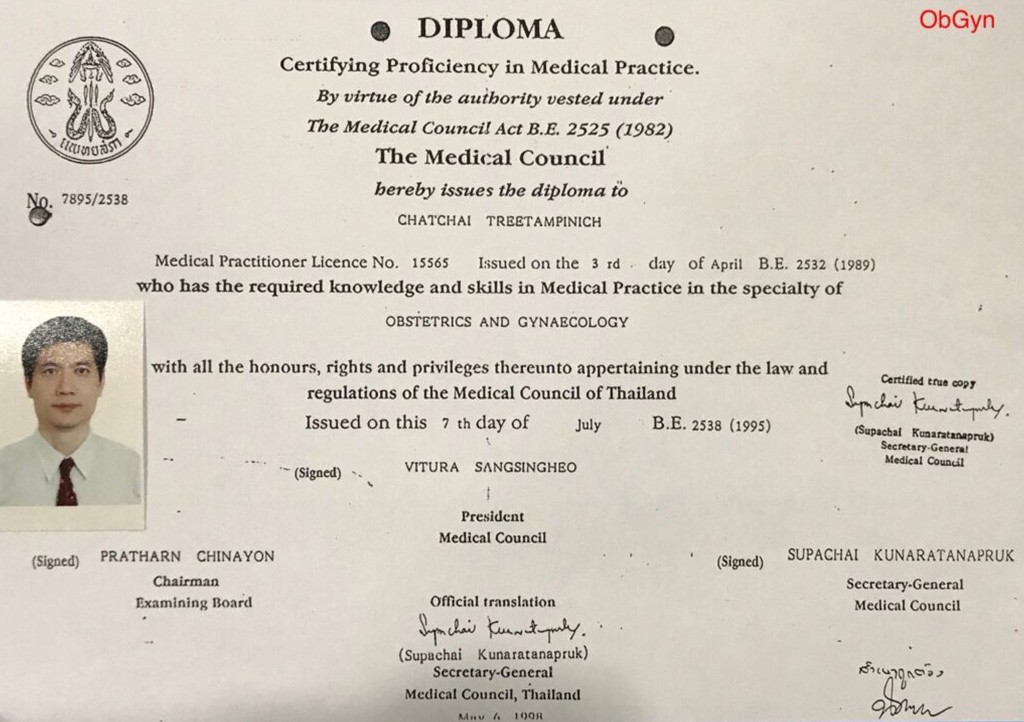 Dr.Chatchai Treetampinich