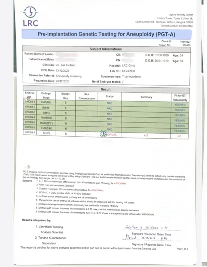 男方精子磁活性筛选，女方胚胎胶辅助成功收获龙凤胎